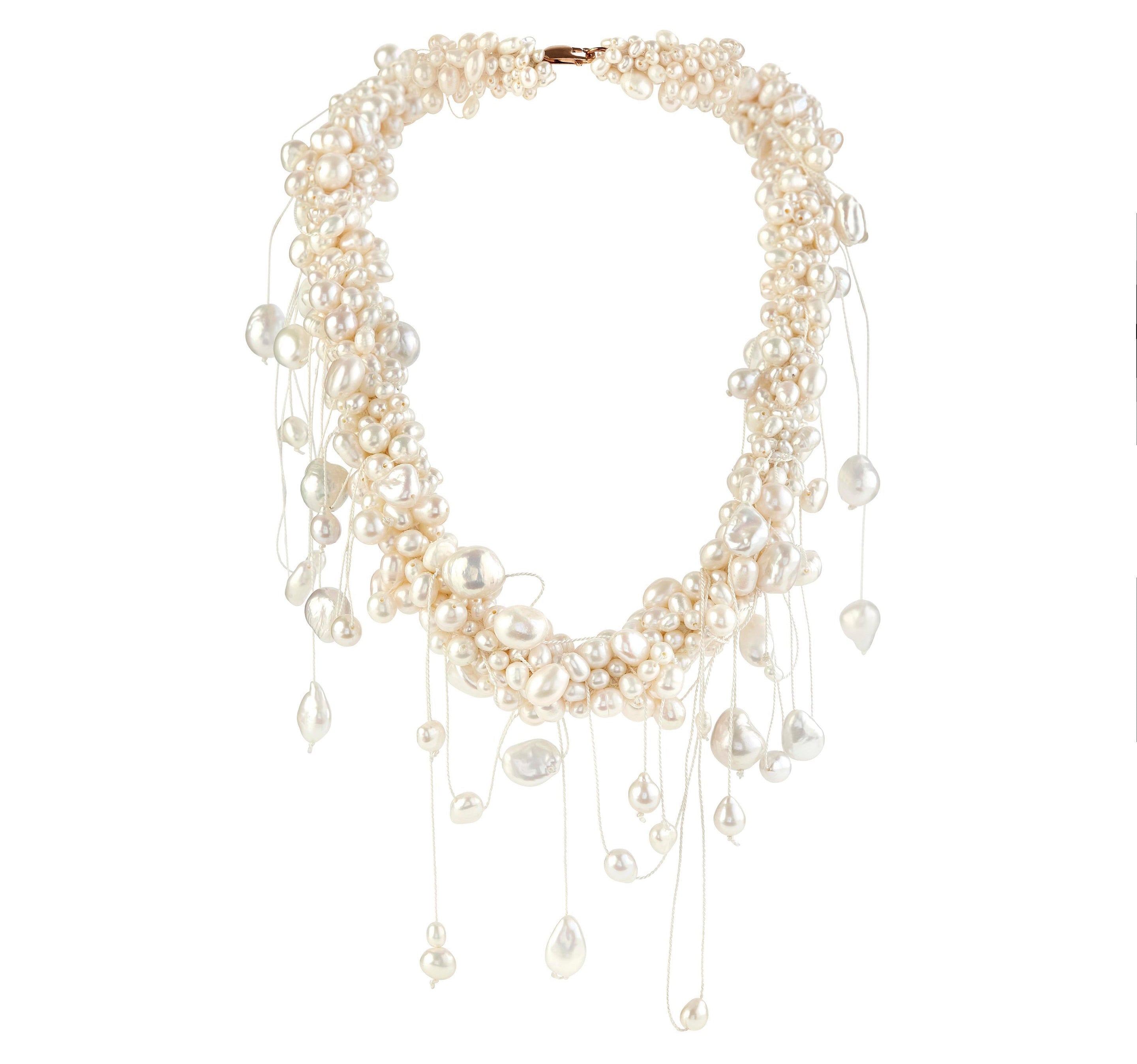 Baroque Pearl Tangled Necklace – Danielle Frankel